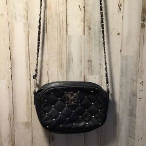 Purse fine little cross body by Badgley Mischka strap needs attached on one side